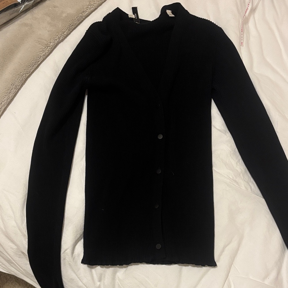 Vince Black Women's Cardigan